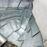 Bottega Veneta Cassette Medium Classic Metallic Silver Leather with Silver Hardware #RYLR-2 - Image 28