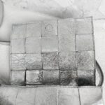 Bottega Veneta Cassette Medium Classic Metallic Silver Leather with Silver Hardware #RYLR-2 - Image 4