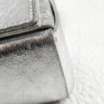 Bottega Veneta Cassette Medium Classic Metallic Silver Leather with Silver Hardware #RYLR-2 - Image 16