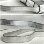 Bottega Veneta Cassette Medium Classic Metallic Silver Leather with Silver Hardware #RYLR-2 - Image 24