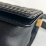 Chanel Boy Medium 25cm Black Lambskin with Gold Hardware #RYTR-1 - Image 12