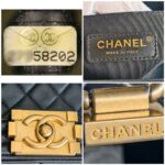 Chanel Boy Medium 25cm Black Lambskin with Gold Hardware #RYTR-1 - Image 18