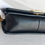 Chanel Boy Medium 25cm Black Lambskin with Gold Hardware #RYTR-1 - Image 9