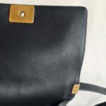 Chanel Boy Medium 25cm Black Lambskin with Gold Hardware #RYTR-1 - Image 20