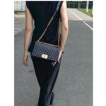 Chanel Boy Medium 25cm Black Lambskin with Gold Hardware #RYTR-1 - Image 29