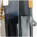 Chanel Boy Medium 25cm Black Lambskin with Gold Hardware #RYTR-1 - Image 21