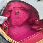 Chanel Camera Bag Black Lambskin with Gold Hardware #RKCU-1 - Image 26