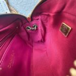 Chanel Camera Bag Black Lambskin with Gold Hardware #RKCU-1 - Image 24