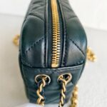 Chanel Camera Bag Black Lambskin with Gold Hardware #RKCU-1 - Image 12