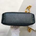 Chanel Camera Bag Black Lambskin with Gold Hardware #RKCU-1 - Image 10