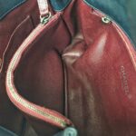 Chanel Coco Handle Medium Black/Maroon Grained Calfskin with Rustic Silver Hardware #RYKO-2 - Image 42