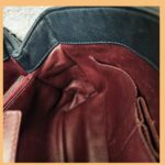 Chanel Coco Handle Medium Black/Maroon Grained Calfskin with Rustic Silver Hardware #RYKO-2 - Image 35