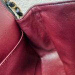 Chanel Medium Double Flap Black Grained Calfskin with Gold Hardware #RYTO-1 - Image 36