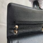 Chanel Medium Double Flap Black Grained Calfskin with Gold Hardware #RYTO-1 - Image 19