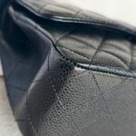 Chanel Medium Double Flap Black Grained Calfskin with Gold Hardware #RYTO-1 - Image 14