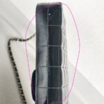 Chanel Vintage Chocolate Bar Flap Bag/Clutch Black Patent Leather with Gold Hardware #RYEU-2 - Image 13