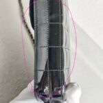 Chanel Vintage Chocolate Bar Flap Bag/Clutch Black Patent Leather with Gold Hardware #RYEU-2 - Image 15