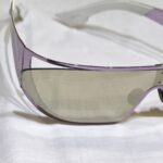 DIOR X RIHANNA Sunglasses Purple/White Frame with Silver Hardware #RYLL-5 - Image 3