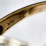 Diamond Ring 10k Yellow Gold Jewellery #RYTC-1 - Image 9