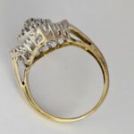 Diamond Ring 10k Yellow Gold Jewellery #RYTC-1 - Image 6