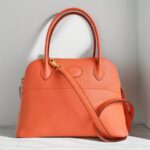 Hermes Bolide 27 Mango Epsom Leather with Gold Plated Hardware Bag #RYSE-1