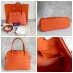 Hermes Bolide 27 Mango Epsom Leather with Gold Plated Hardware Bag #RYSE-1 - Image 2