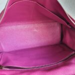 Hermes Kelly 35CM Tosca Pink Clemence Leather With Gold Hardware Bag #KTKK-1 - Image 37