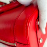 LV Alma BB Red Epi Leather with Silver Hardware #RYUK-6 - Image 13