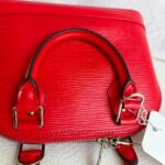 LV Alma BB Red Epi Leather with Silver Hardware #RYUK-6 - Image 19
