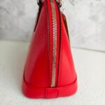 LV Alma BB Red Epi Leather with Silver Hardware #RYUK-6 - Image 7