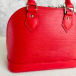 LV Alma BB Red Epi Leather with Silver Hardware #RYUK-6 - Image 3