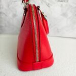 LV Alma BB Red Epi Leather with Silver Hardware #RYUK-6 - Image 8