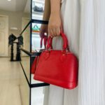 LV Alma BB Red Epi Leather with Silver Hardware #RYUK-6 - Image 31