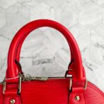 LV Alma BB Red Epi Leather with Silver Hardware #RYUK-6 - Image 16