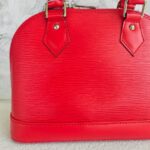 LV Alma BB Red Epi Leather with Silver Hardware #RYUK-6 - Image 5