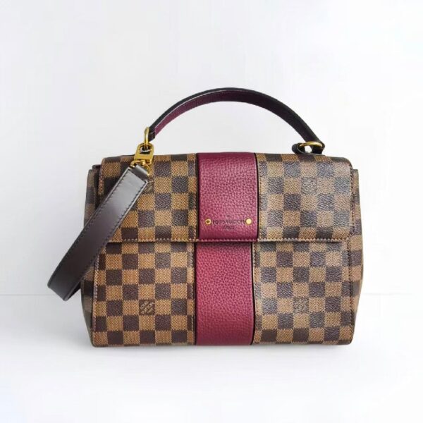 LV Bond Street Brown Damier Ebene Coated Canvas with Leather and Gold Hardware #GULRK-1