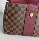 LV Bond Street Brown Damier Ebene Coated Canvas with Leather and Gold Hardware #GULRK-1 - Image 20