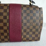 LV Bond Street Brown Damier Ebene Coated Canvas with Leather and Gold Hardware #GULRK-1 - Image 6