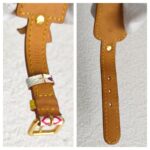 LV Bracelet Multicolor Monogram Coated Canvas with Leather and Gold Hardware #RYCE-8 - Image 4