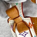 LV Bracelet Multicolor Monogram Coated Canvas with Leather and Gold Hardware #RYCE-8 - Image 2