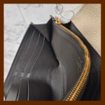 LV Capucine Wallet Galet Taurillon Leather with Gold Hardware #GUUET-1 - Image 18