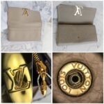 LV Capucine Wallet Galet Taurillon Leather with Gold Hardware #GUUET-1 - Image 10