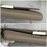 LV Capucine Wallet Galet Taurillon Leather with Gold Hardware #GUUET-1 - Image 9