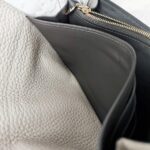 LV Capucine Wallet Galet Taurillon Leather with Gold Hardware #GUUET-1 - Image 17