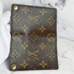 LV Card Holder Brown Monogram Coated Canvas with Gold Hardware #RYCE-6 - Image 3
