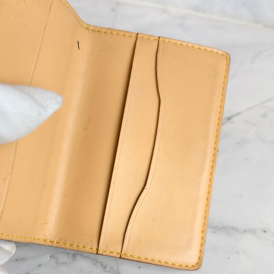 LV-Card-Holder-Multicolor-Monogram-Coated-Canvas-with-Leather and Gold Hardware #RYCE-5 (5)