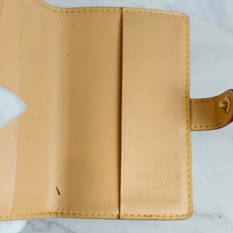 LV-Card-Holder-Multicolor-Monogram-Coated-Canvas-with-Leather and Gold Hardware #RYCE-5 (6)