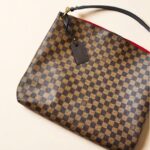 LV Graceful MM M43703 Brown Damier Ebene Coated Canvas with Leather and Gold Hardware #RYSK-2