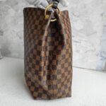 LV Graceful MM M43703 Brown Damier Ebene Coated Canvas with Leather and Gold Hardware #RYSK-2 - Image 8