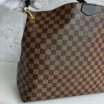 LV Graceful MM M43703 Brown Damier Ebene Coated Canvas with Leather and Gold Hardware #RYSK-2 - Image 3